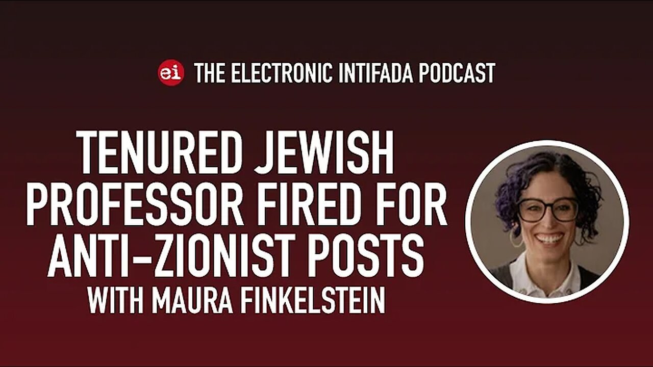 Jewish Professor Fired for Anti-Zionist posts. Gosh. Professor Finkelstein Must Be Antisemitic