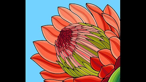 Flower painting