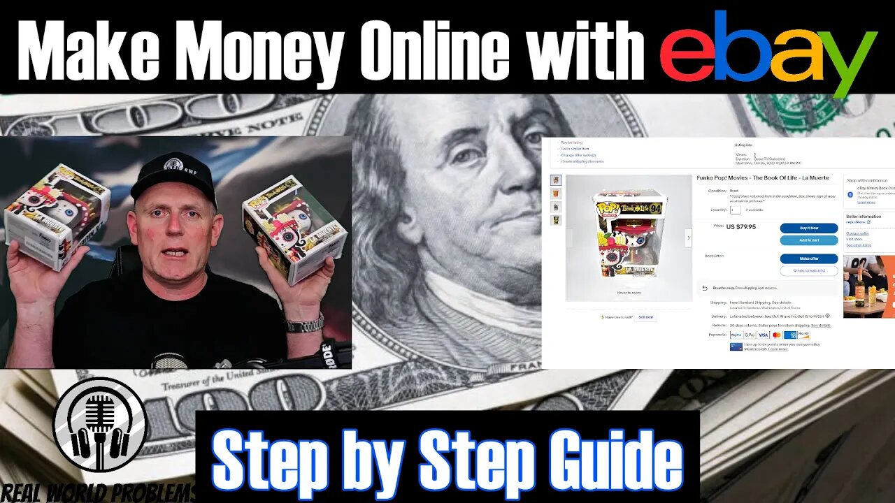 Make Money Online!!! Step by Step - start to finish tips on listing items on eBay