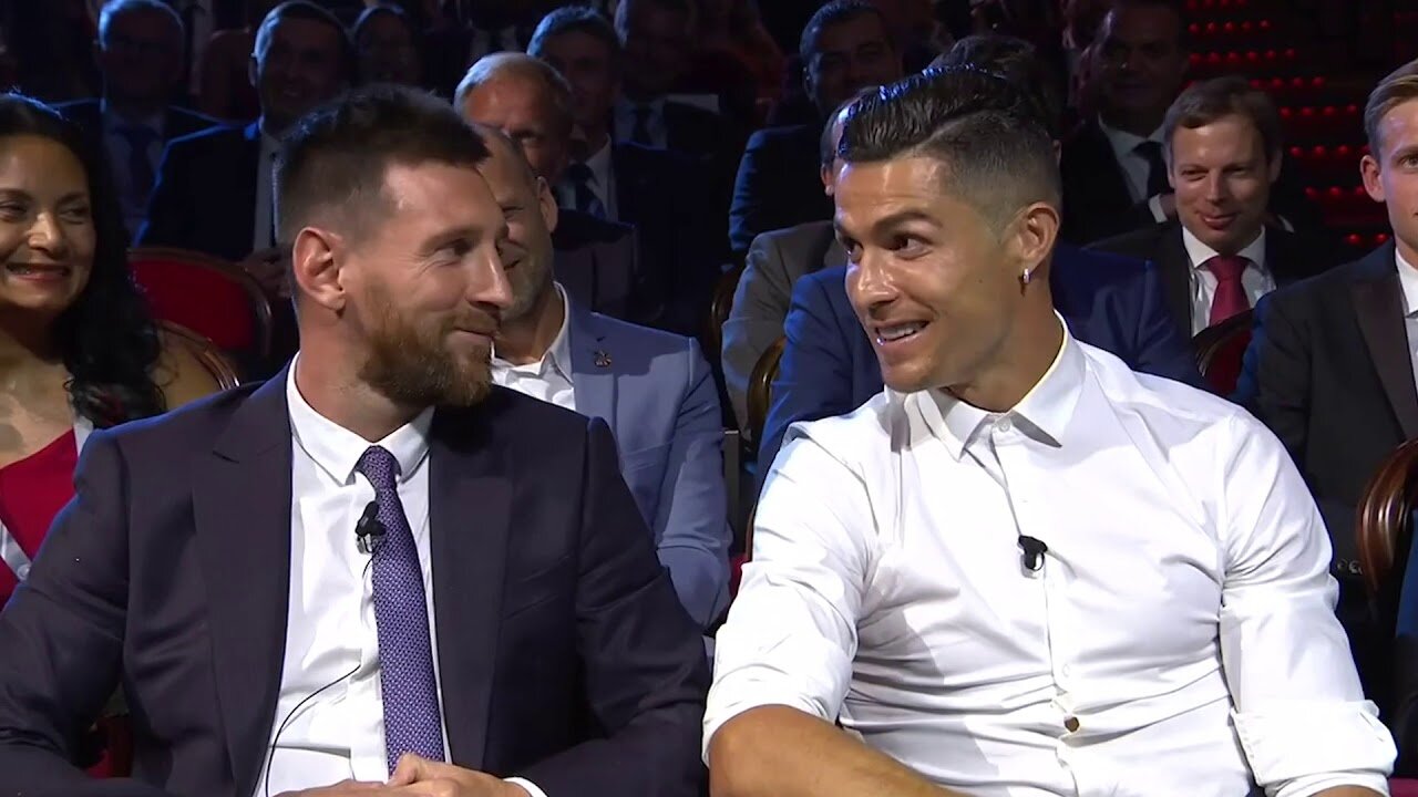 Lionel Messi & Cristiano Ronaldo Joke At UEFA Champions League Draw