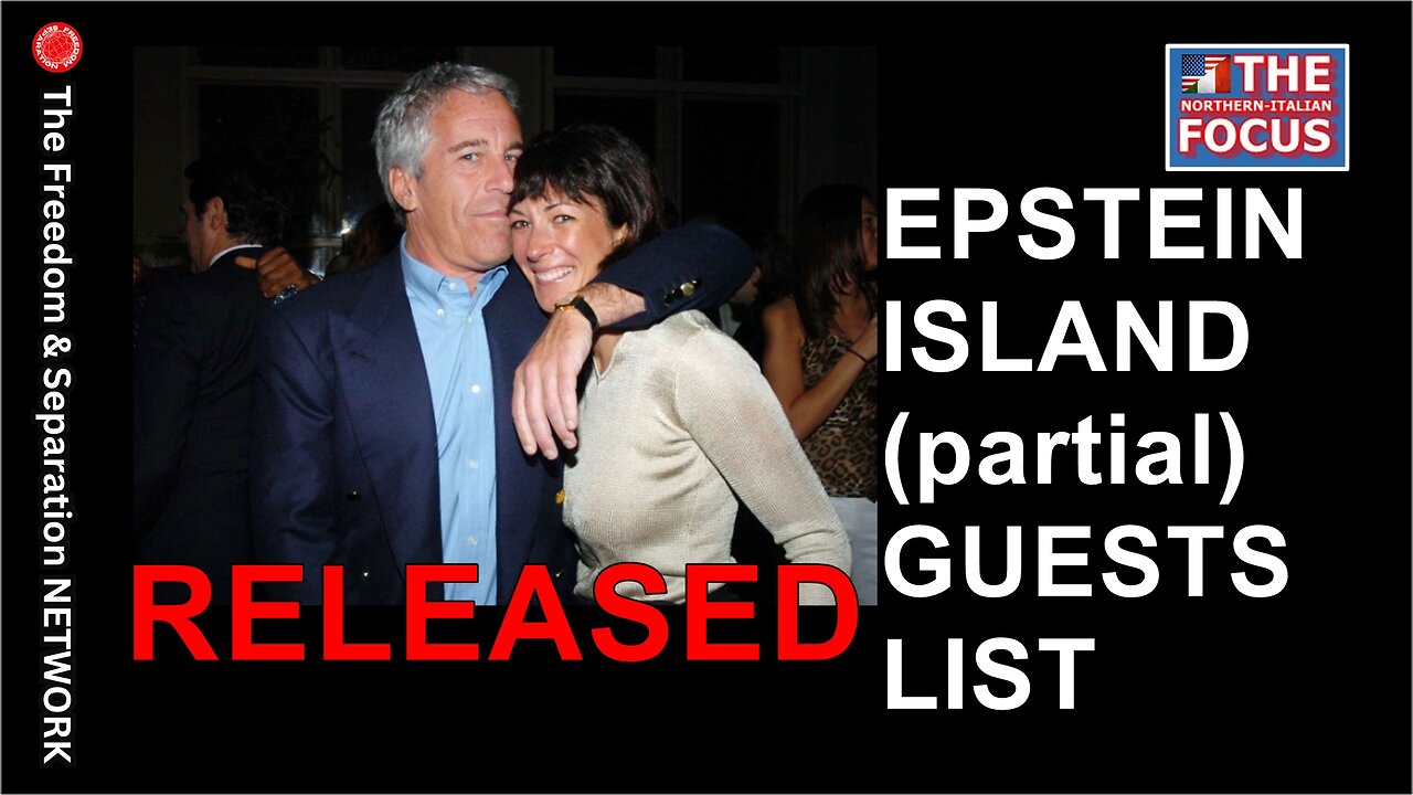 EPSTEIN ISLAND (PARTIAL) GUESTS LIST