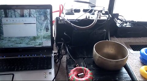 Setting Up a Rodin Coil and Playing Frequencies Underwater