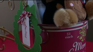 Ornaments for seniors at the Bakersfield Pet Food Pantry