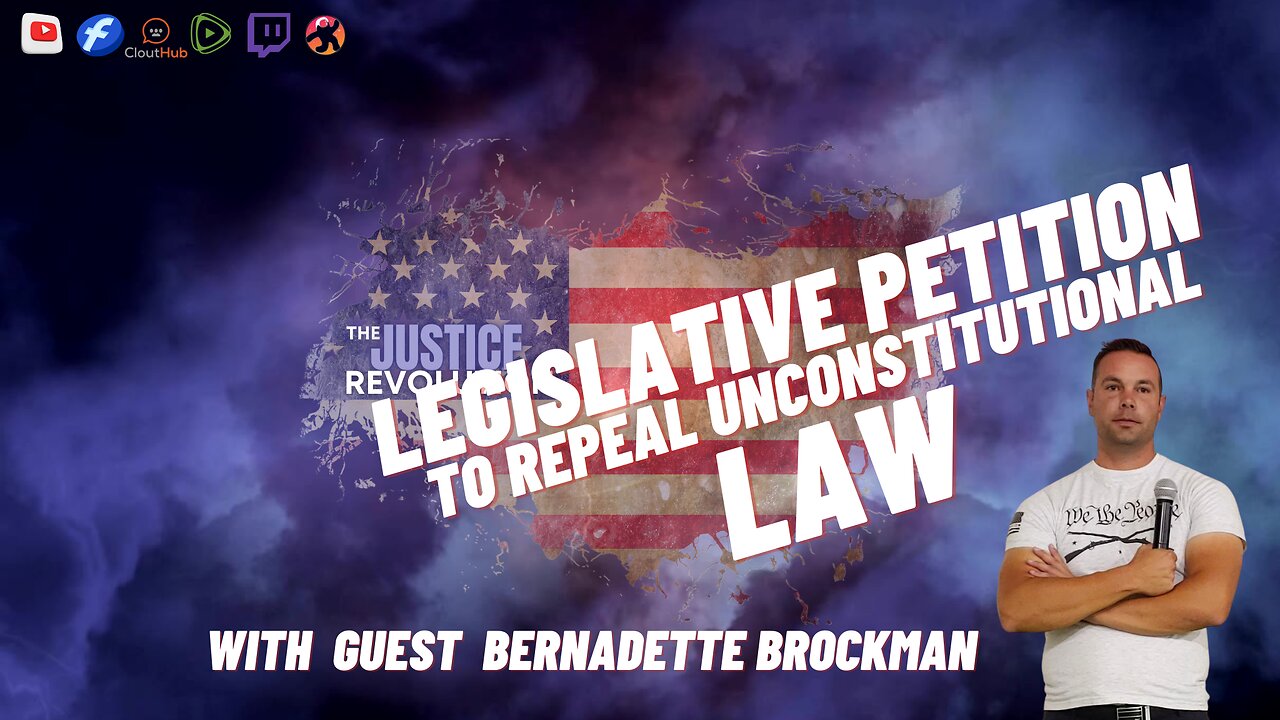 LEGISLATIVE PETITION TO REPEAL UNCONSTITUTIONAL LAW