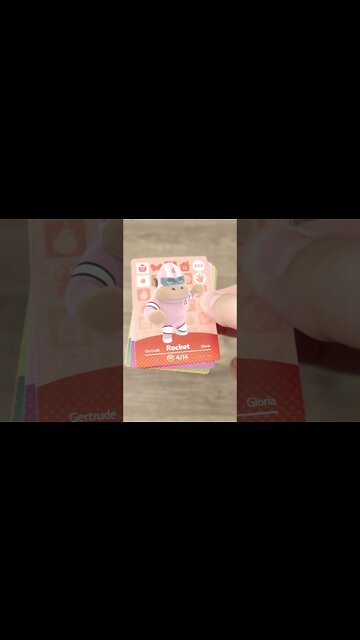 Animal Crossing Amiibo Cards Unboxed! Part 6 #SHORTS