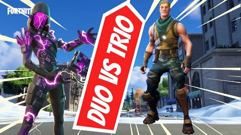 Duo vs trio pegou fogo no Final o Inimigo se Entregou Fortnite