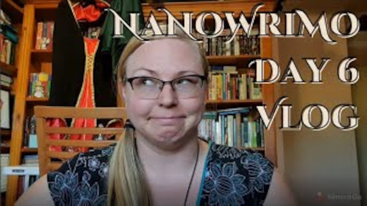 NaNoWriMo Day 6 Vlog