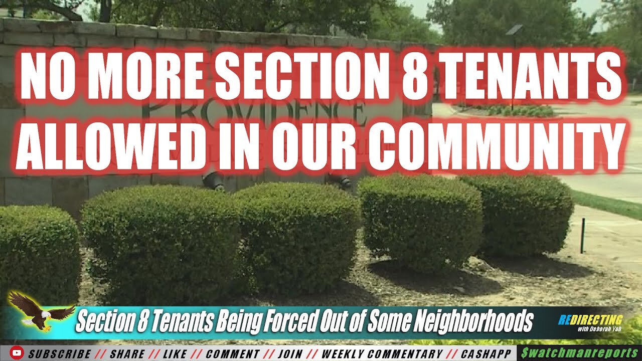 Section 8 Tenants Being Forced Out of Some Neighborhoods