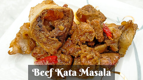 Beef Kata Masala | কাটা মশলায় গরুর মাংস | Beef Kata Masala Recipe | How to cook Beef Kata Masala