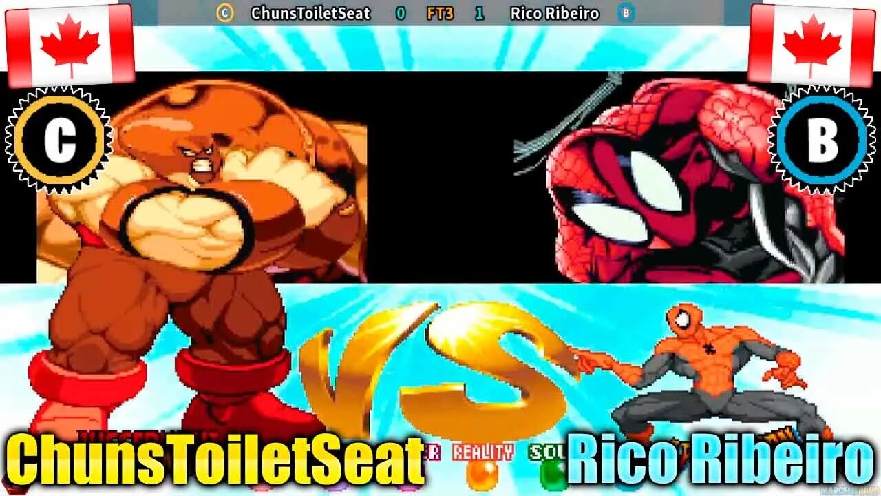 Marvel Super Heroes (ChunsToiletSeat Vs. Rico Ribeiro) [Canada Vs. Canada]