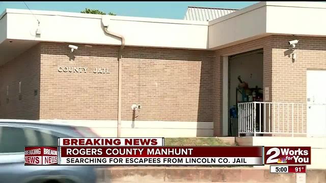 Searching for inmates from Lincoln Co. jail