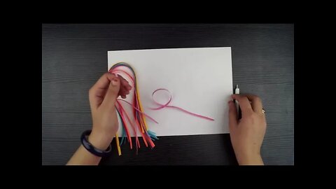 How to Make a Paper Dream Catcher Paper Crafts