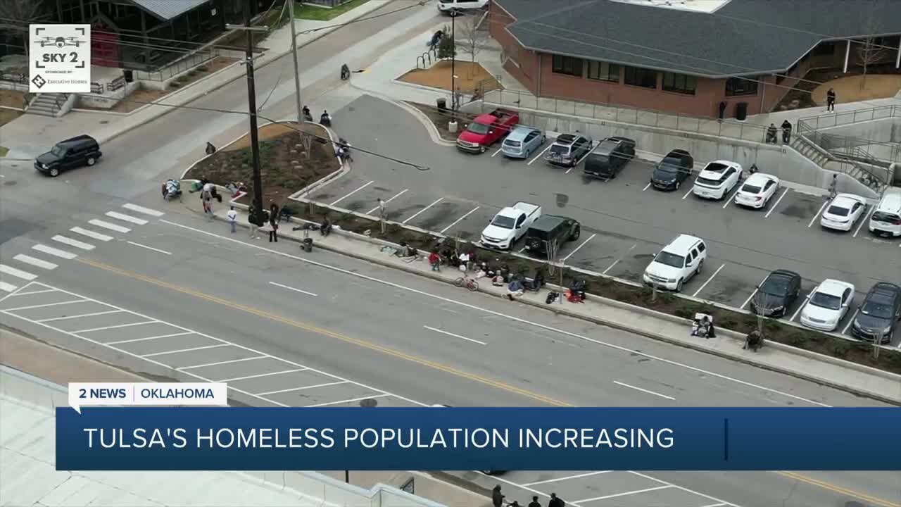 Tulsa's Homeless Population Increasing