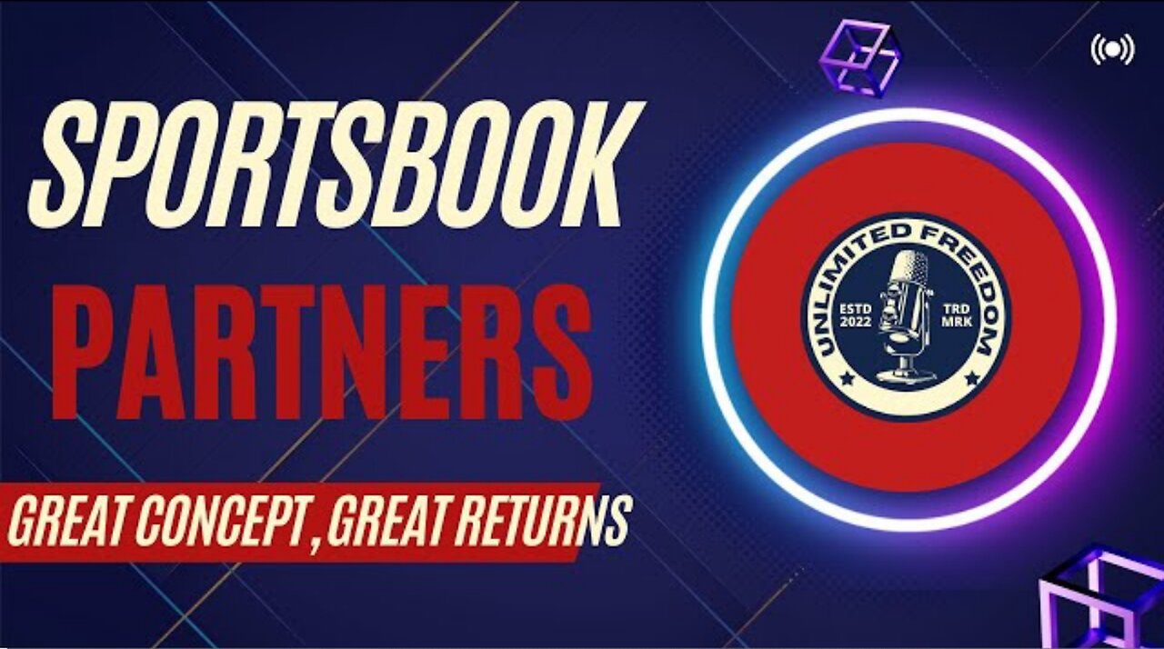 SPORTSBOOK PARTNERS is a TANK of our space! I am GLAD I JUMPED IN to this one! (Orange Pill)