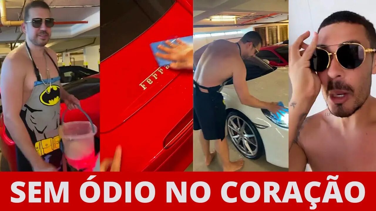 DIOGO PEDE A CARLINHOS MAIA PARA PASSAR UNS DIAS EM SEU APARTAMENTO MAS TERÁ QUE CUMPRIR TAREFAS