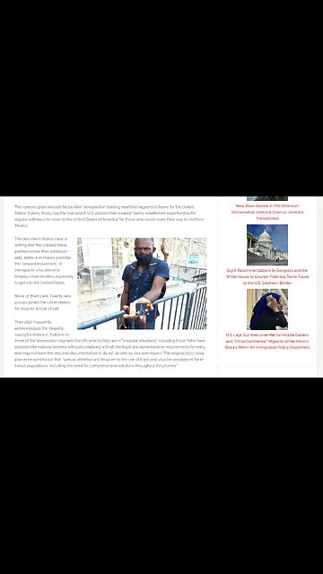 💥 PROOF UN's Funding Illegals Invasion Into US: 2024 PLAN: $372M to 624,300 Foreigners: Largely Funded By U.S. TAXPAYERS!