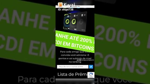 GANHE ATÉ 200% DE CDI EM BITCOINS