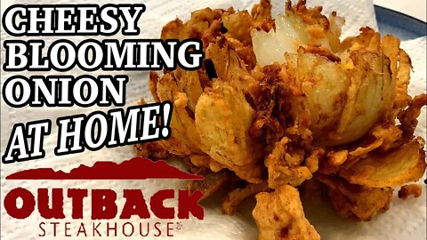 Cheesy Blooming Onion | Chomp Chomp Chewy