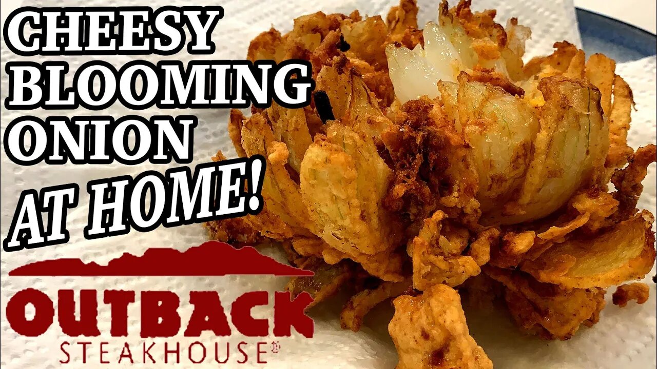 Cheesy Blooming Onion | Chomp Chomp Chewy