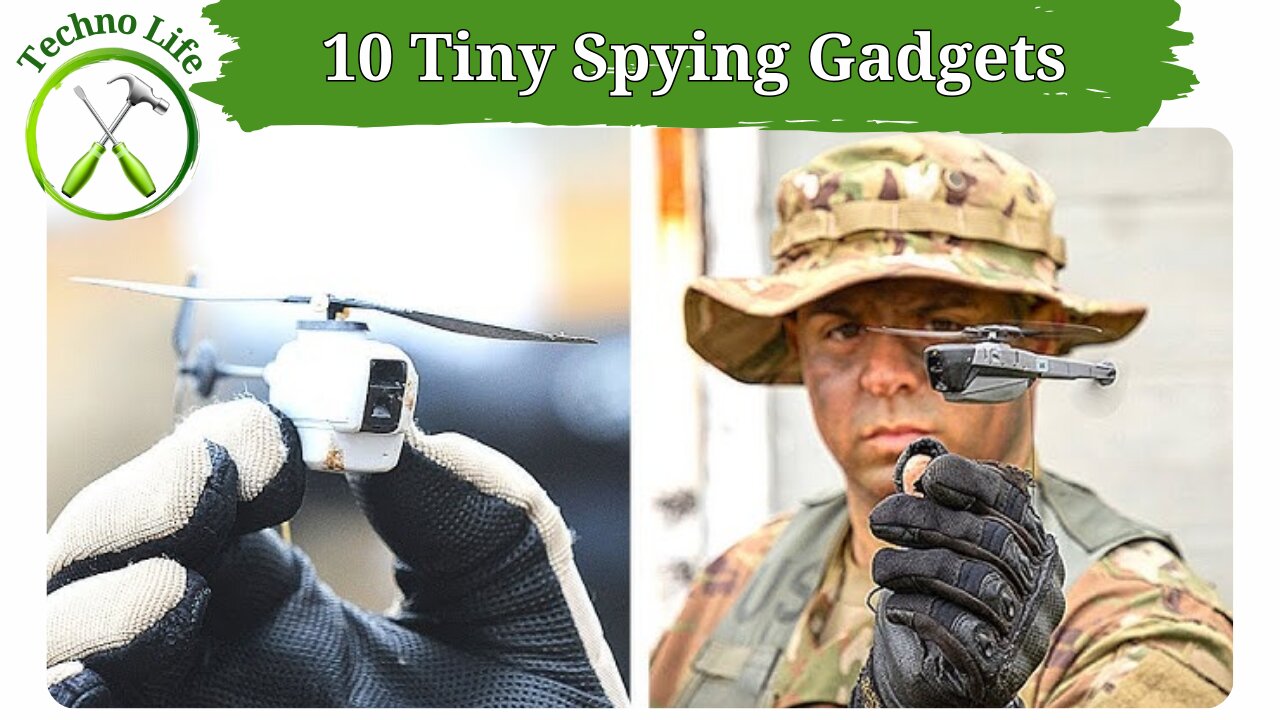 10 Tiny Spying Gadgets