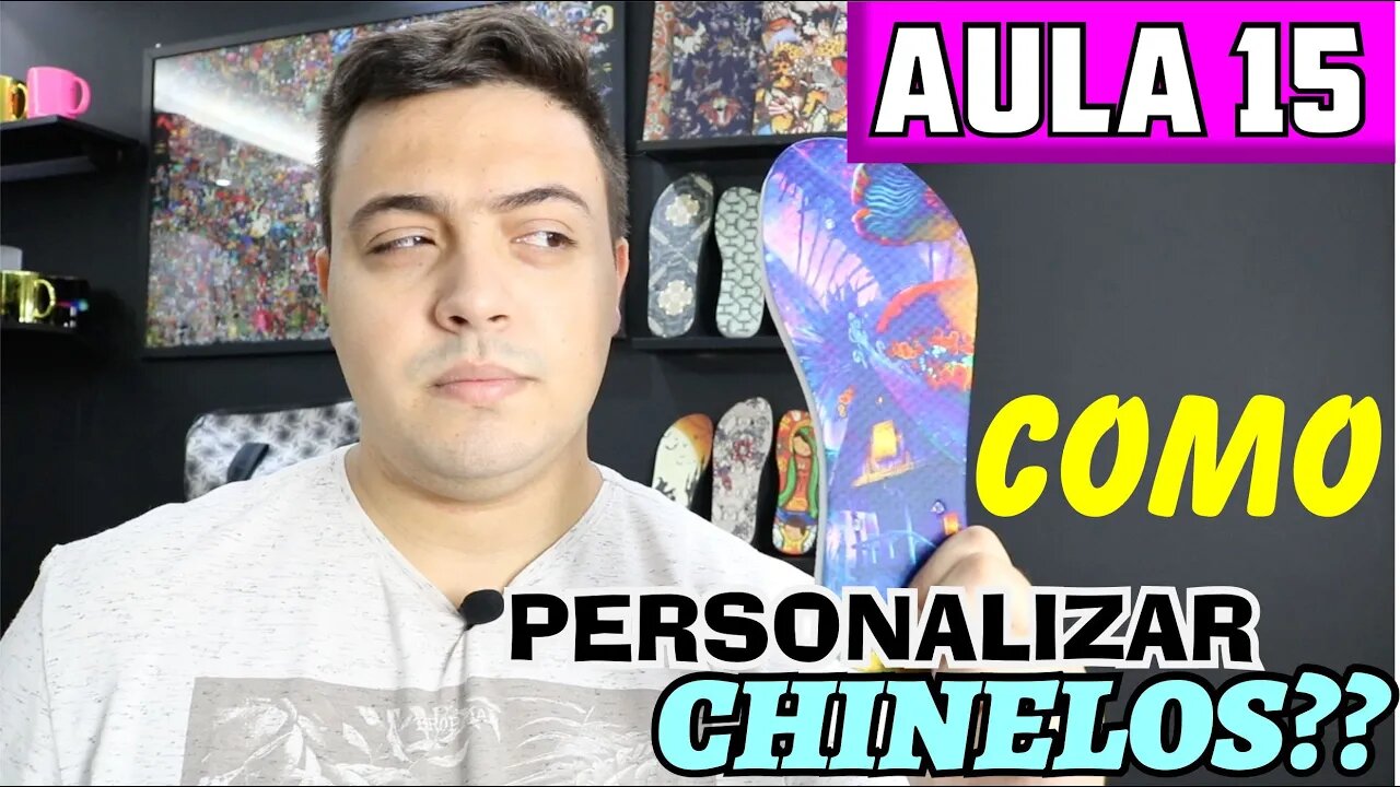Curso completo Sublimação Nasus ink - COMO ESTAMPAR CHINELOS NA PRATICA - AULA 15