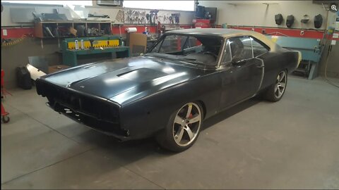 Don's 68 Charger body swap part 24