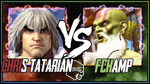 SF6 CHRIS TATARIAN | KEN VS FCHAMP DHALSIM 4K ACTION