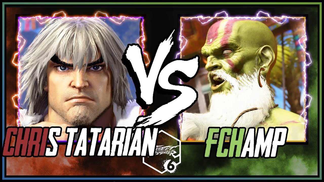 SF6 CHRIS TATARIAN | KEN VS FCHAMP DHALSIM 4K ACTION