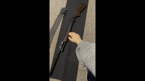 Sunday touch around 98: SPH touches it’s Browning BPS 10. 10 gauge is everything. #hickok45