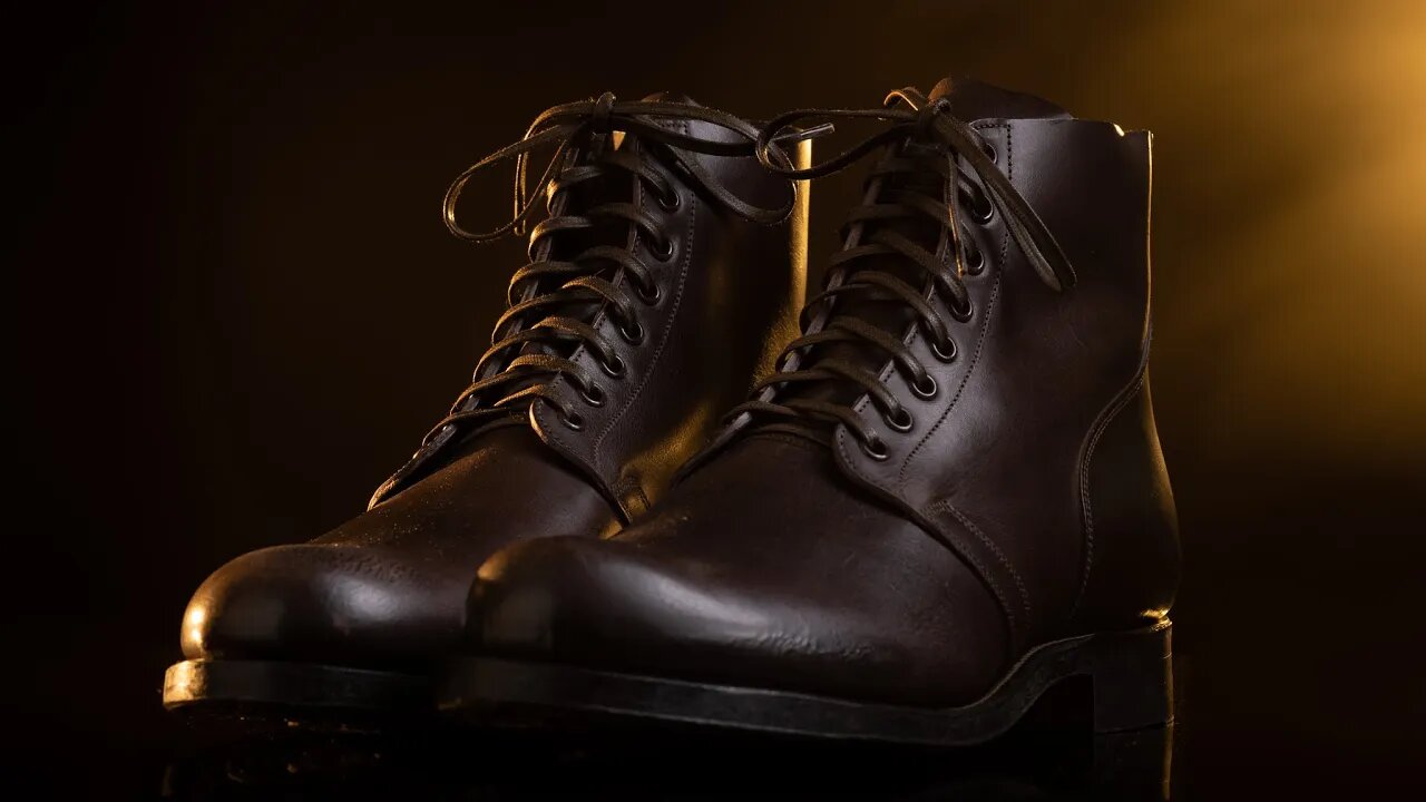 Resurrecting 1915 Infantry Boots - Himel X Viberg Canadian Infantry Boots