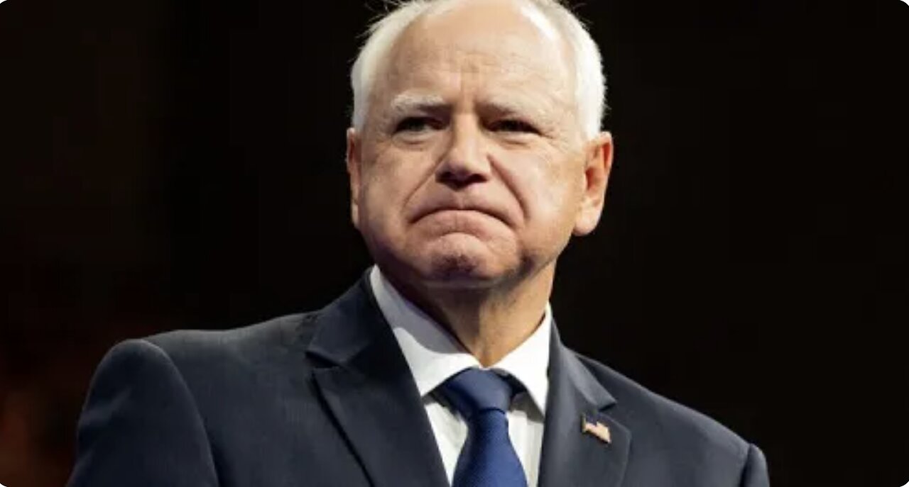 WATCH: Tim Walz refuses to react to the 6 hostages murdered by Hamas