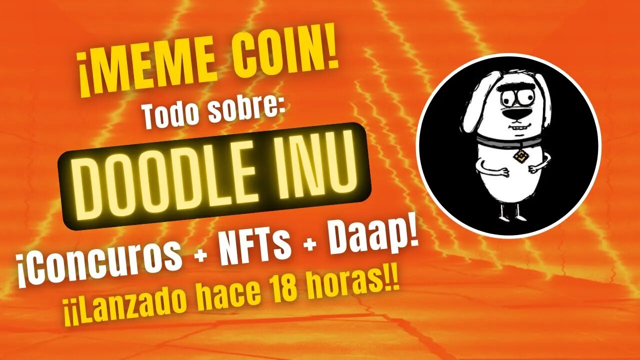 DOODLE INU 🤑🤑 Concursos + NFTs + AUDITADO ¡¡Recién listado en la BSC!!