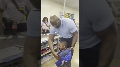 SHAQ OFFERS TO BUY BOY NEW BIKE, HIS REPLY IS PRICELESS