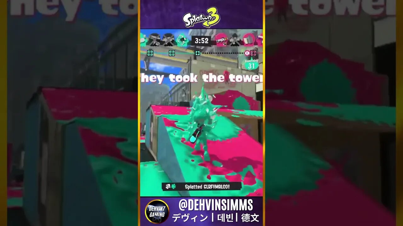 ULTIMATE KILL STREAK IN SPLATOON!