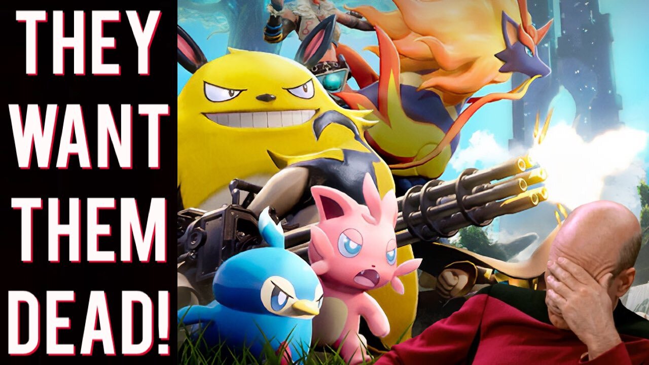 Crazy PIGS want Palworld creators DEAD! Weirdos going insane over Nintendo Pokemon inspired game!