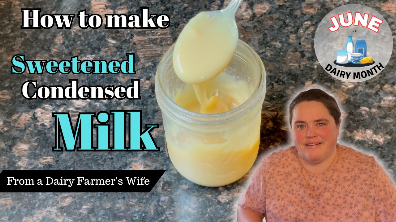 Sweetened Condensed Milk, how to make from scratch