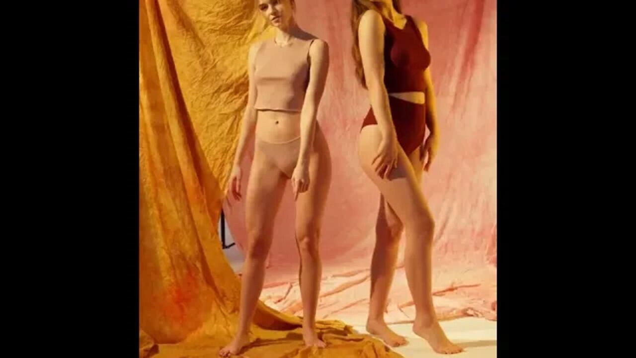 Two Women Photo Shooting in Studio