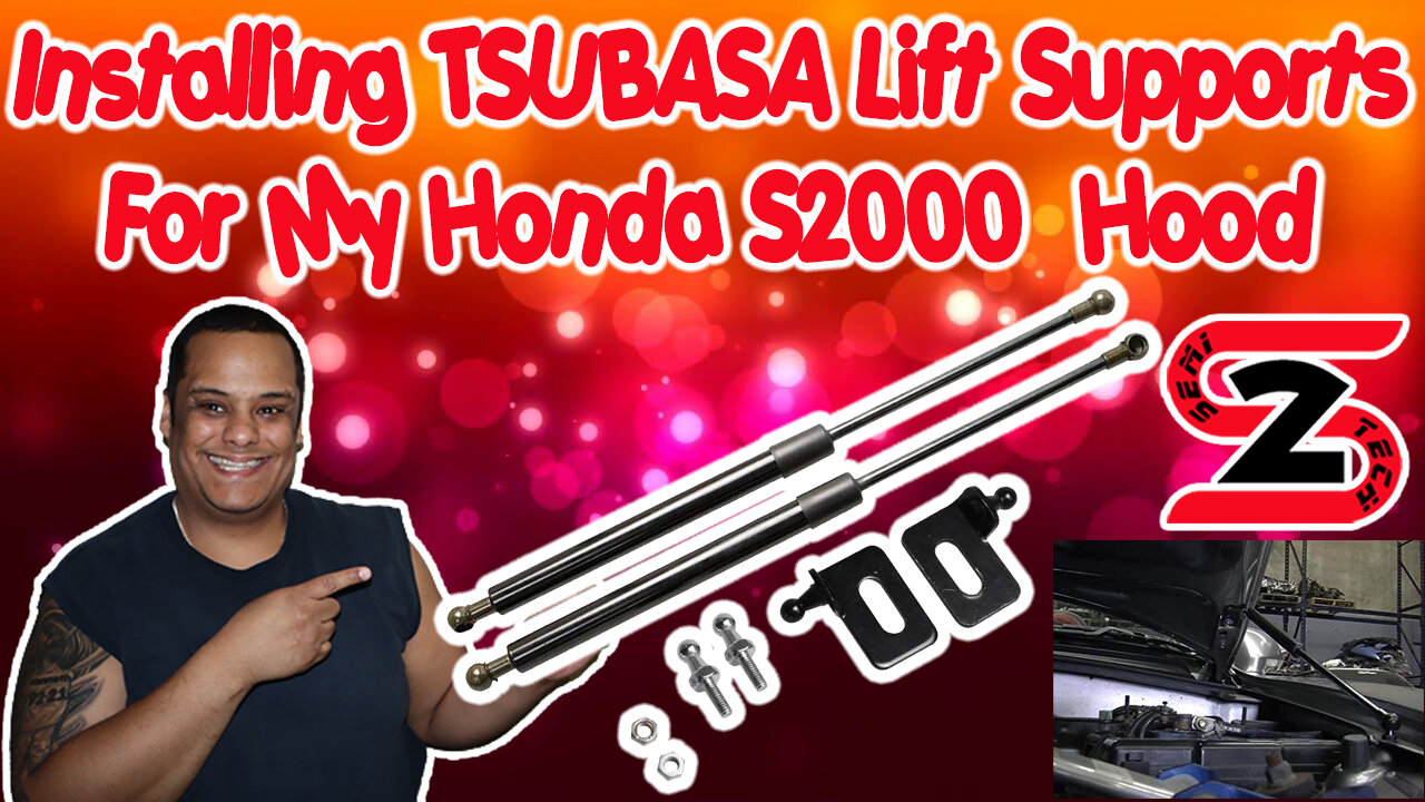 Installing TSUBASA Lift Supports For My Honda S2000 Hood - Must Have