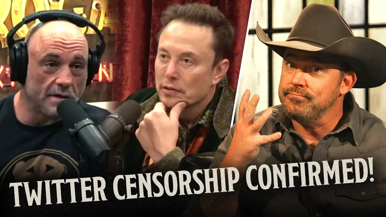 Elon Musk ADMITS to Joe Rogan: Twitter CENSORED Conservatives 10X More Than Liberals | Ep 890