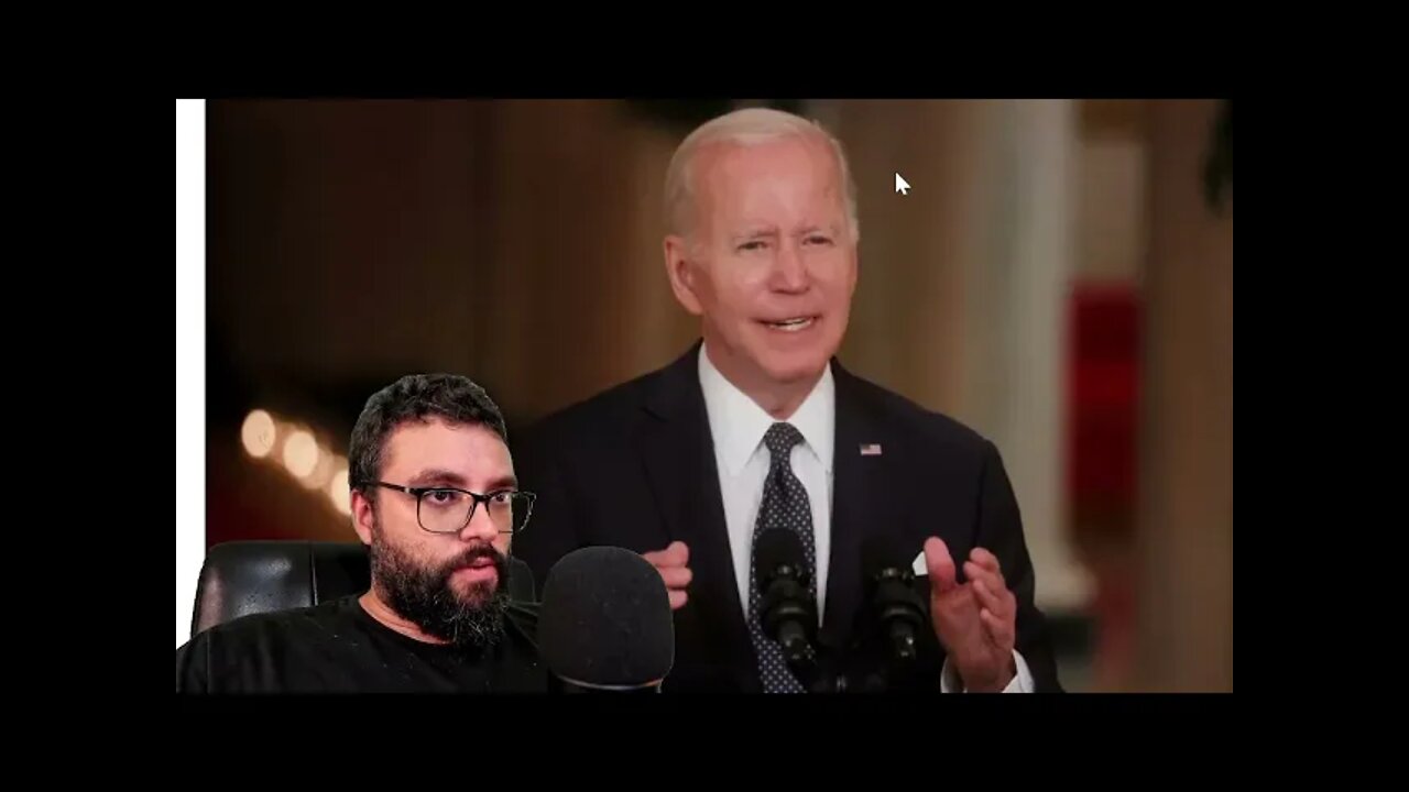 Biden DÁ CHILIQINHO E SOLTA A FRANGA pedindo DES4RM4M3NT0, SENDO ASSIM UM H1P0CR1T4 F.D.P.