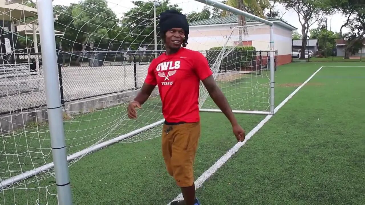 daily vlog . took our dog to the soccer field lol