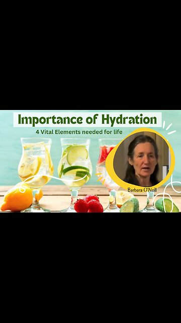 Importance of Hydration - Barbara O'Neill