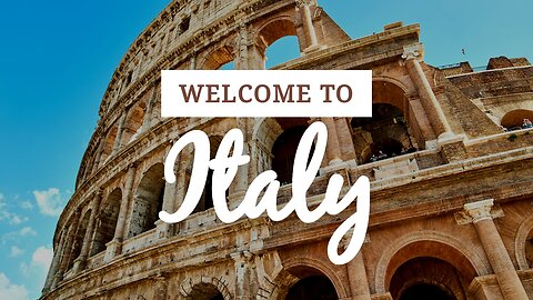 Italy : A Cinematic Travel Film