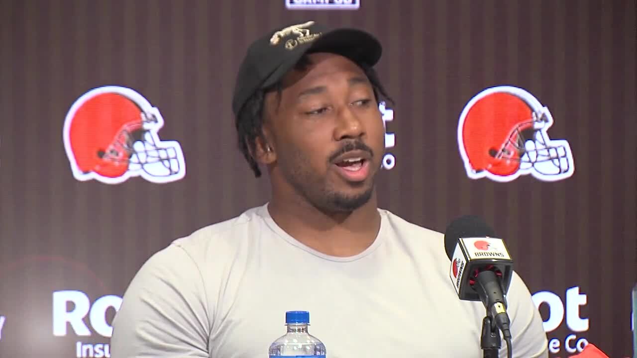 'There needs to be more regulations': Browns DE Myles Garrett advocates for gun control