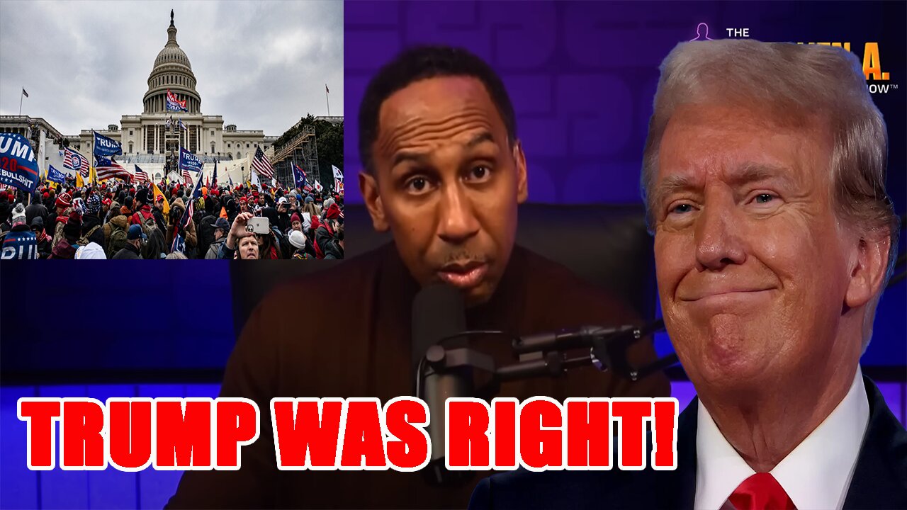 Stephen A Smith DESTROYS Democrats for their LIES about J6 and MORE!