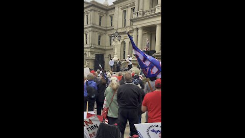 Trucker Randy speaking political truth