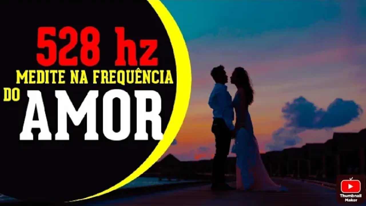 528 Hz FREQUÊNCIA DO AMOR / EQUILIBRE O CHAKRA DO CORAÇÃO / TELA PRETA - 528 Hz FREQUENCY OF LOVE