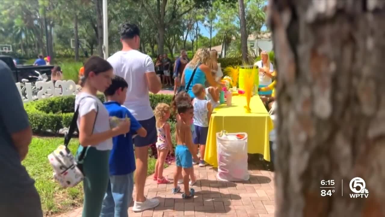 6-year-old raises awareness about alopecia with lemonade stand