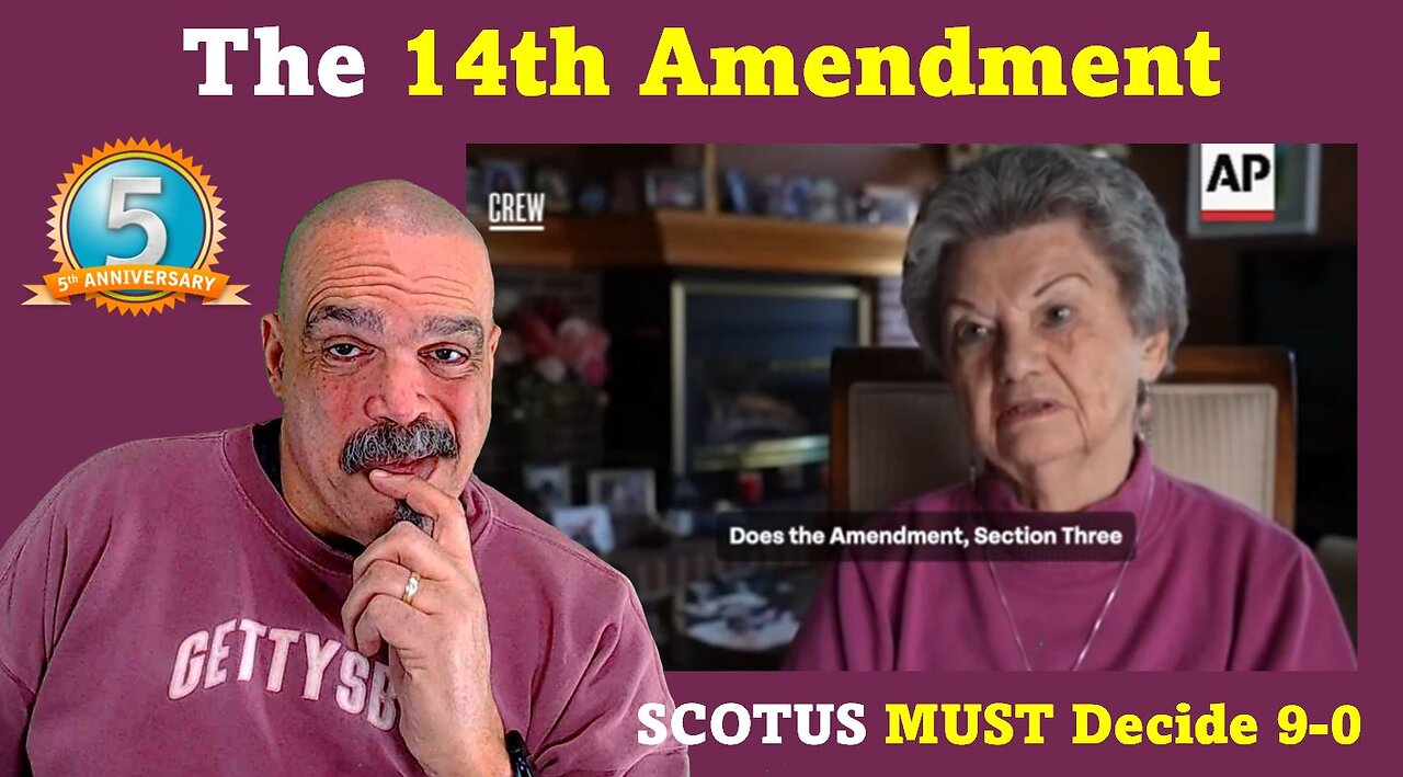 The Morning Knight LIVE! No. 1214- The 14th Amendment, SCOTUS MUST Decide 9-0