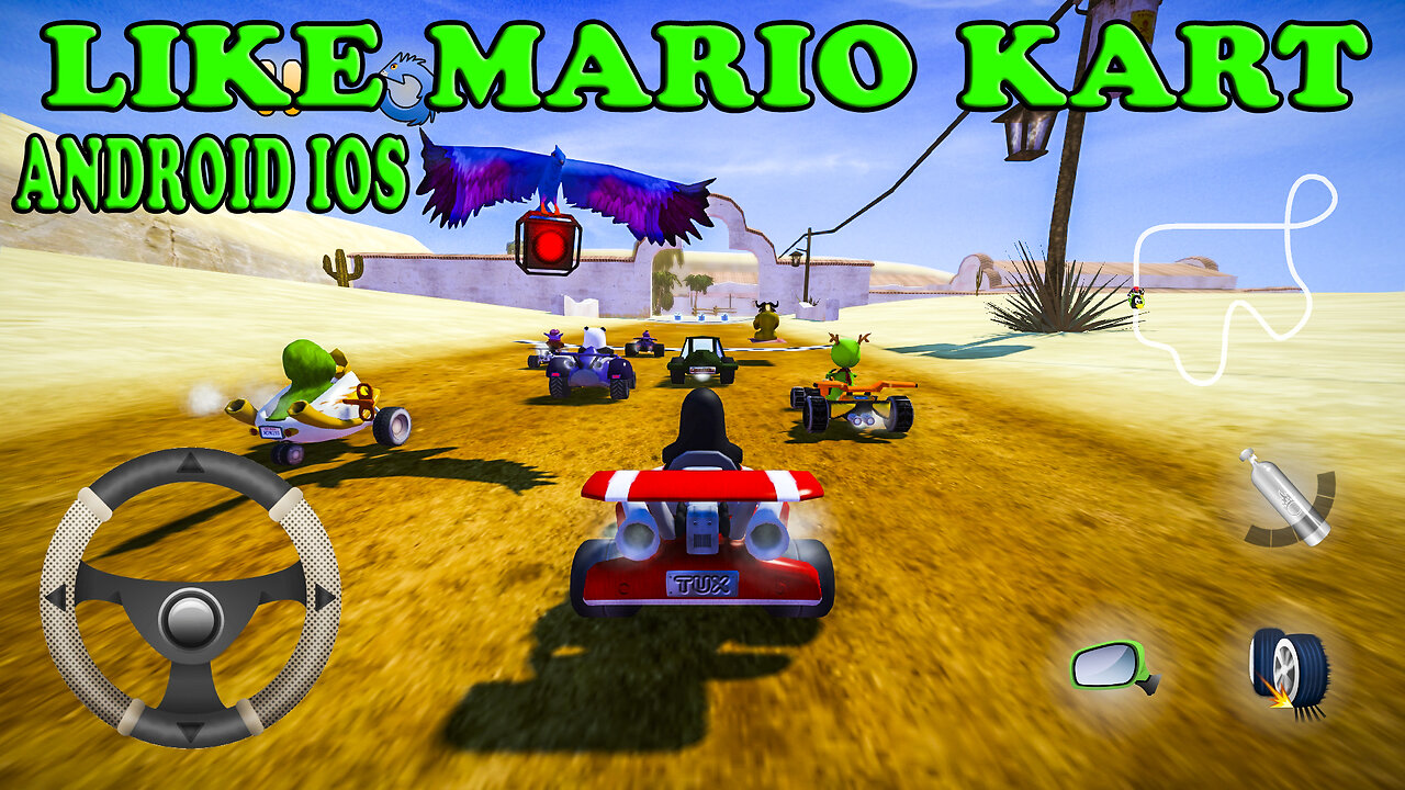 5 Mario Kart Games Android iOS | Games like Mario Kart